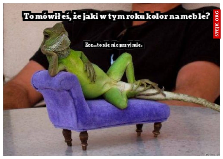 To mówiłeś, że jaki w tym roku kolor na meble?