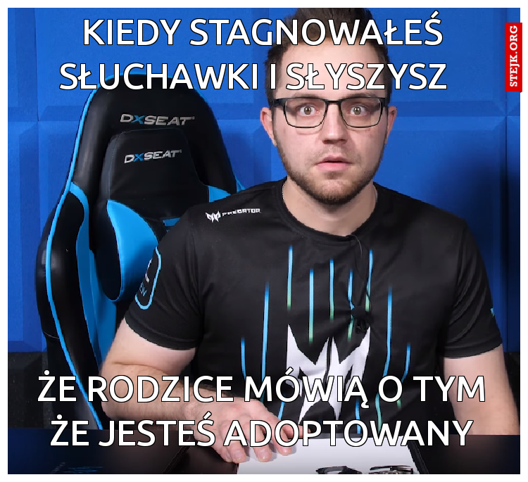 kiedy stagnowałeś słuchawki i słyszysz  