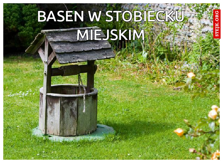 Basen w Stobiecku Miejskim