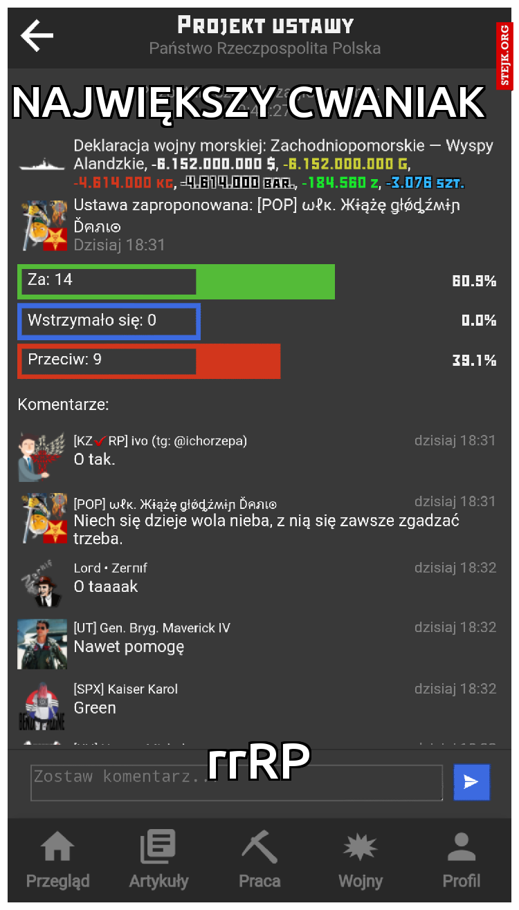 Największy cwaniak