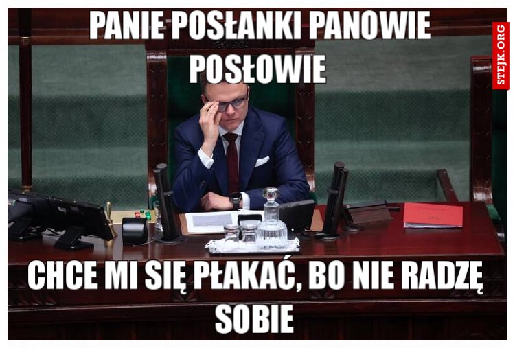 Panie posłanki panowie posłowie 