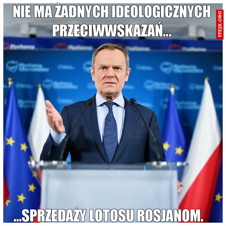 Nie ma żadnych ideologicznych przeciwwskazań...