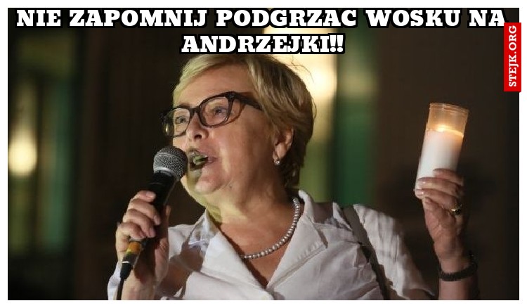 NIE ZAPOMNIJ PODGRZAĆ WOSKU NA ANDRZEJKI!!