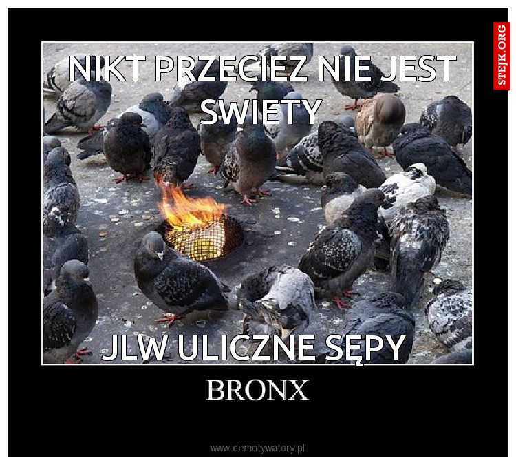 NIKT PRZECIEZ NIE JEST SWIĘTY