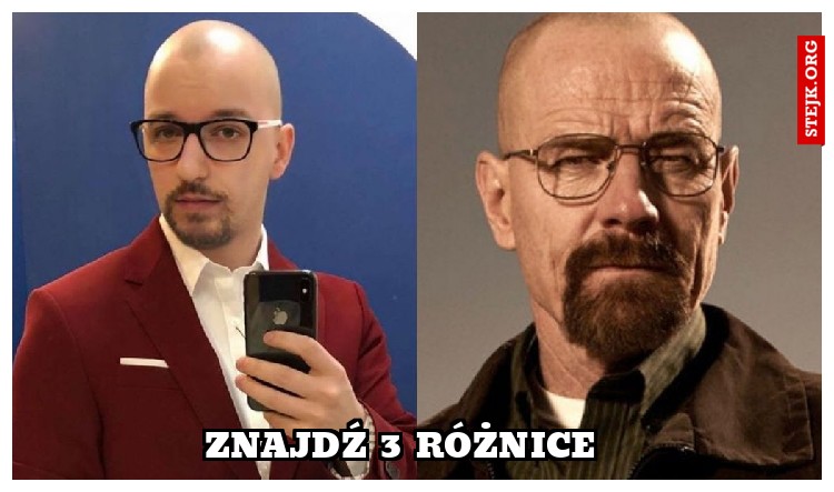Znajdź 3 różnice