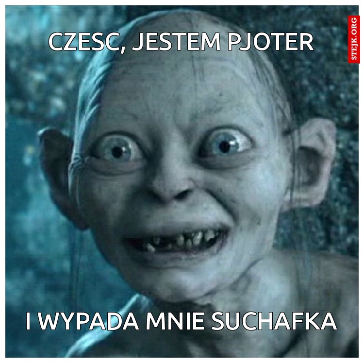 czesc, jestem pjoter