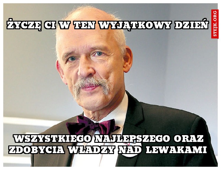 Życzę Ci w ten wyjątkowy dzień 