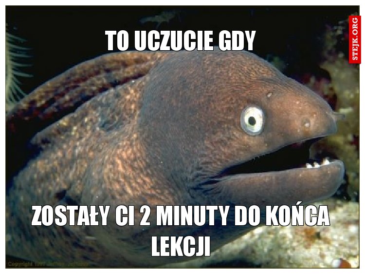 to uczucie gdy
