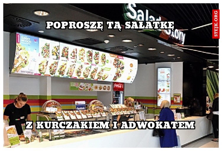 poproszę tą sałatkę
