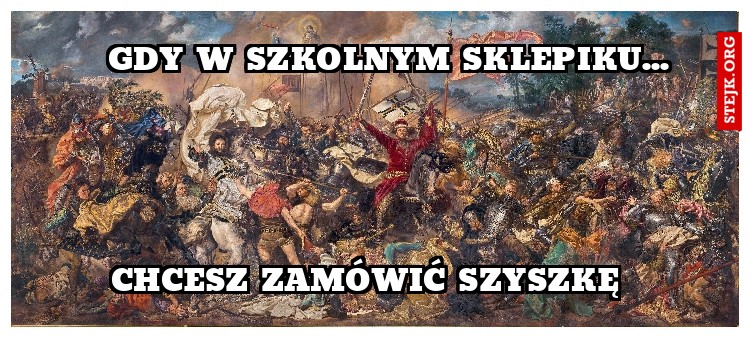 Gdy w szkolnym sklepiku...