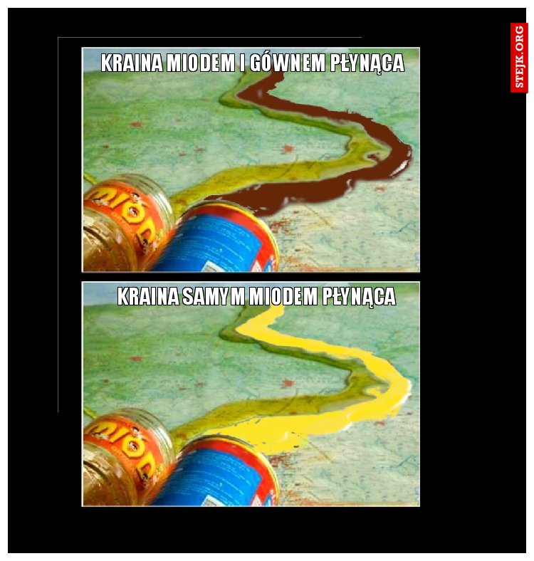 kraina miodem i gównem płynąca