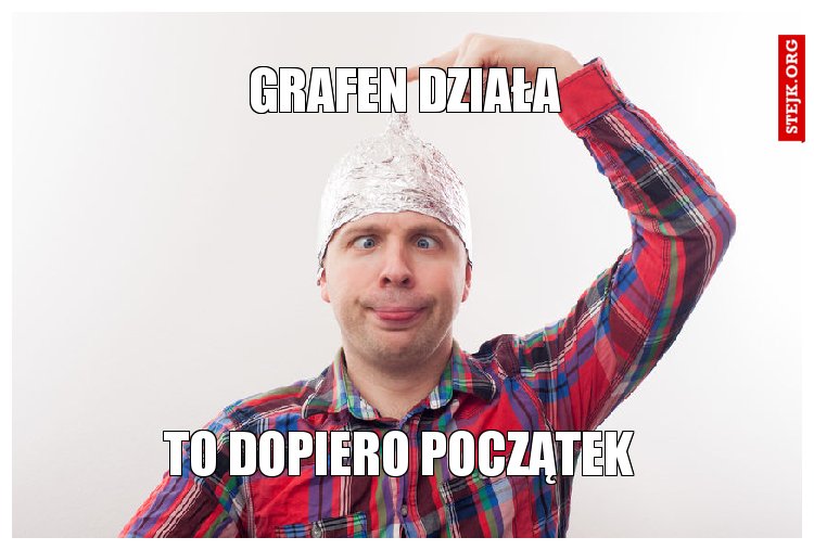 grafen działa
