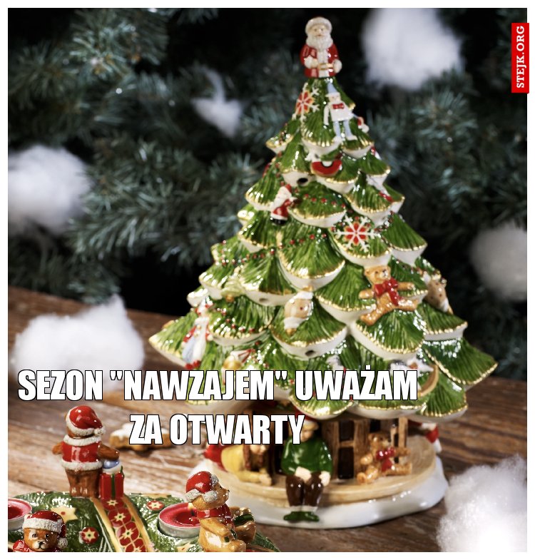 Sezon "NAWZAJEM" uważam za otwarty