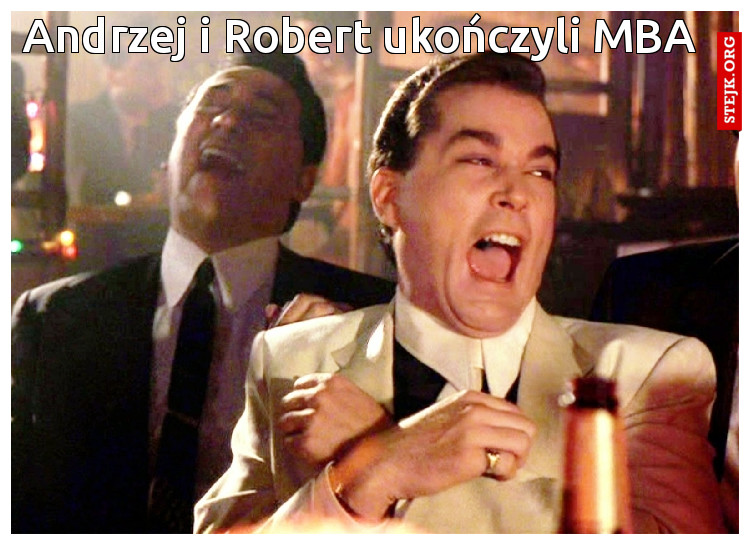 Andrzej i Robert ukończyli MBA