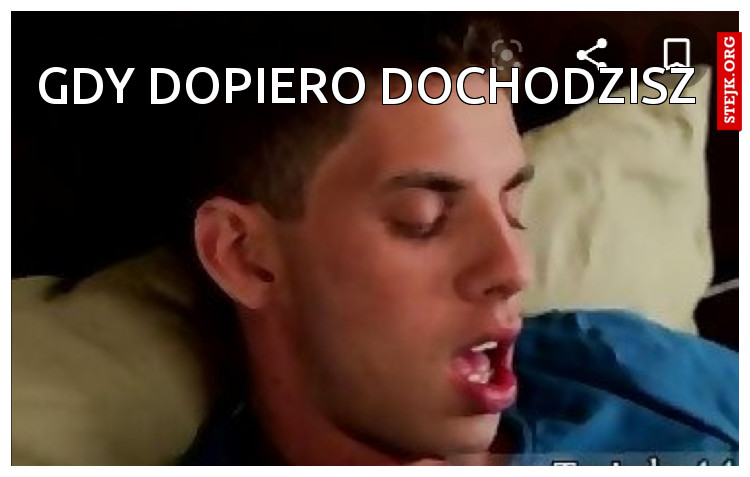 Gdy dopiero dochodzisz 