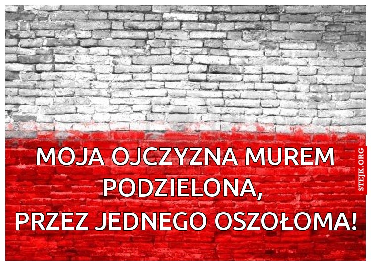 Moja ojczyzna murem podzielona, 