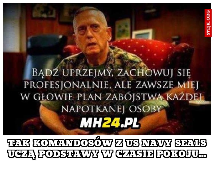 Tak komandosów z US NAVY SEALS UCZĄ PODSTAWY W CZASIE POKOJU... 
