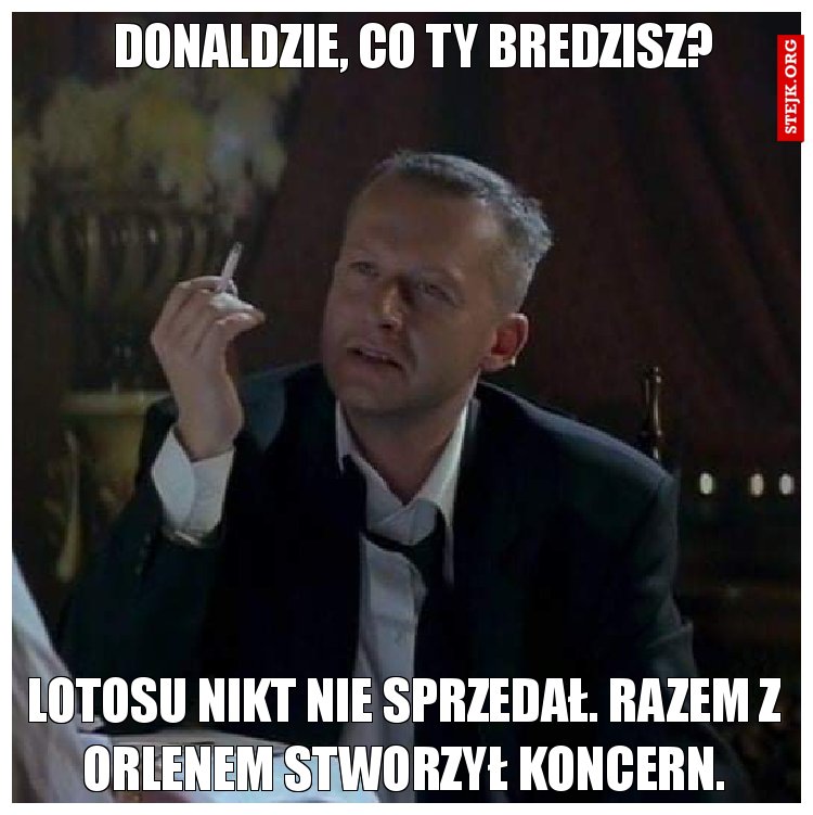 Donaldzie, co Ty bredzisz?