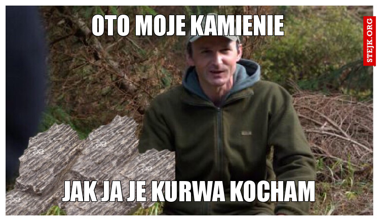 haha i co frajerze teraz ja mam kamienie