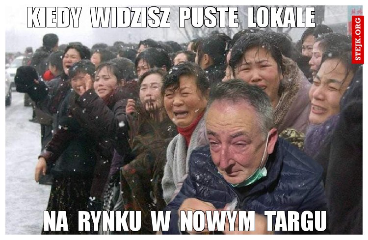 kiedy  widzisz  puste  lokale