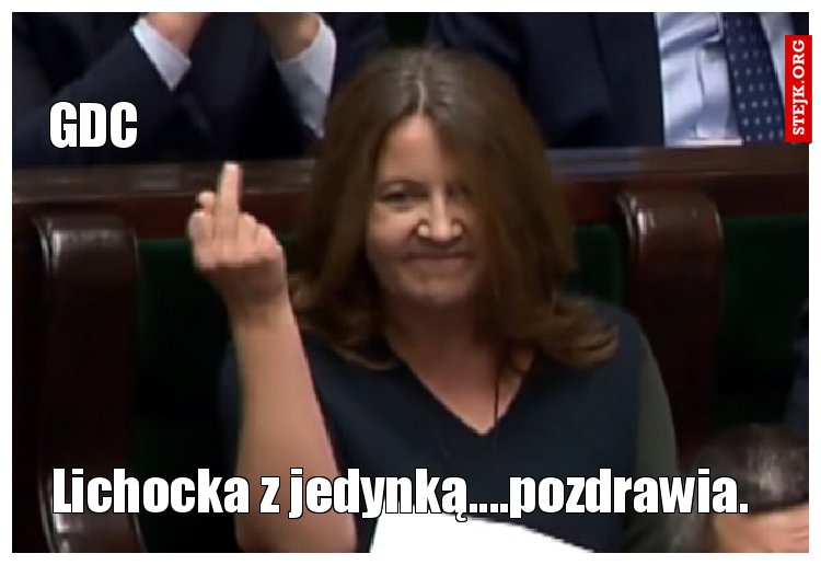 Lichocka z jedynką....pozdrawia.