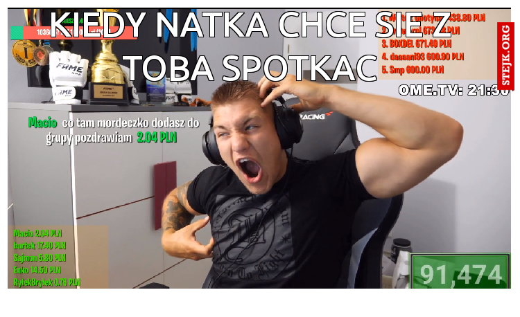 kiedy natka chce sie z toba spotkac