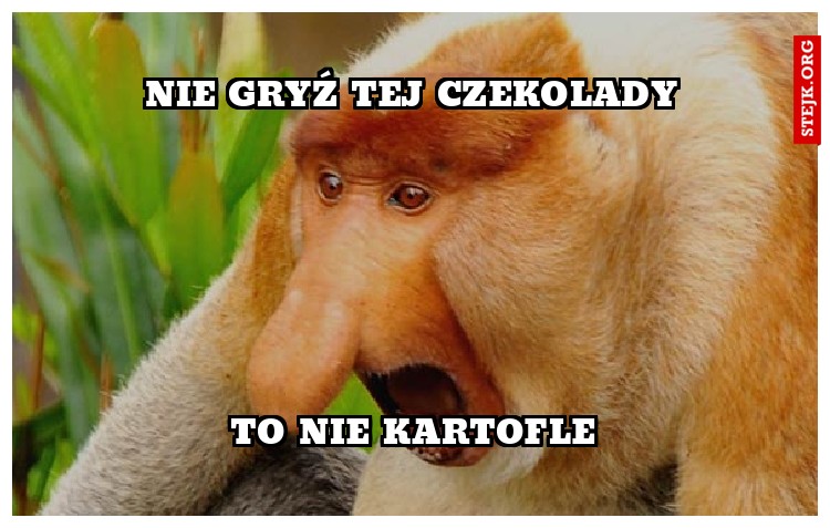 Nie gryź tej czekolady