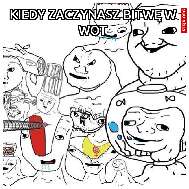 Kiedy zaczynasz bitwę w WOT
