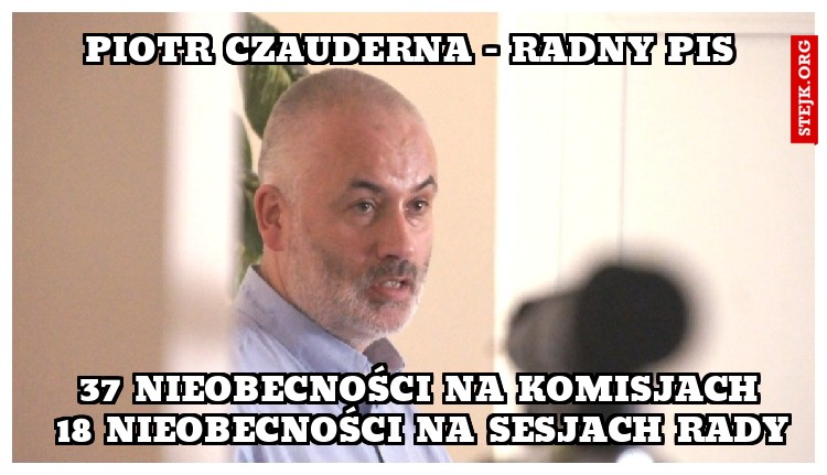 piotr czauderna - radny pis