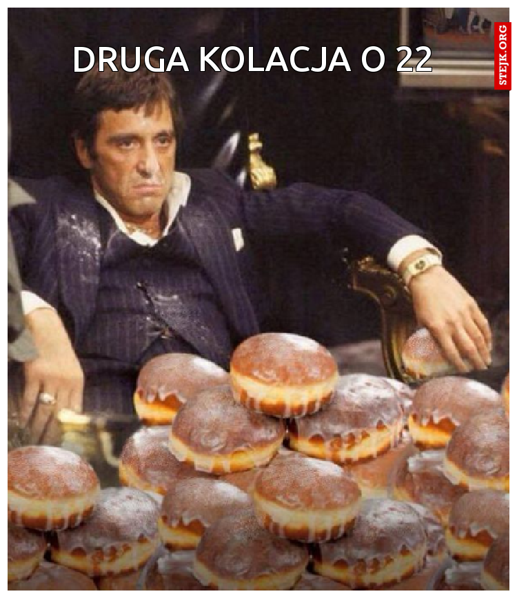 Druga kolacja o 22 