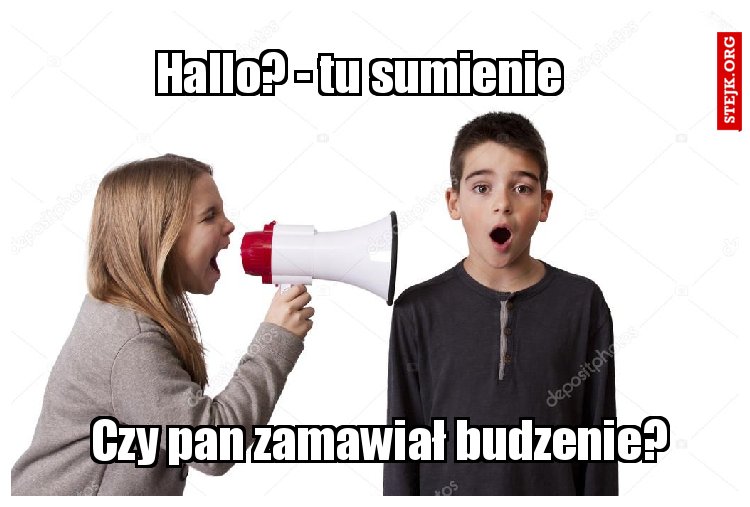 Hallo? - tu sumienie