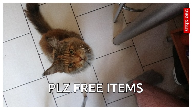 PLZ FREE ITEMS