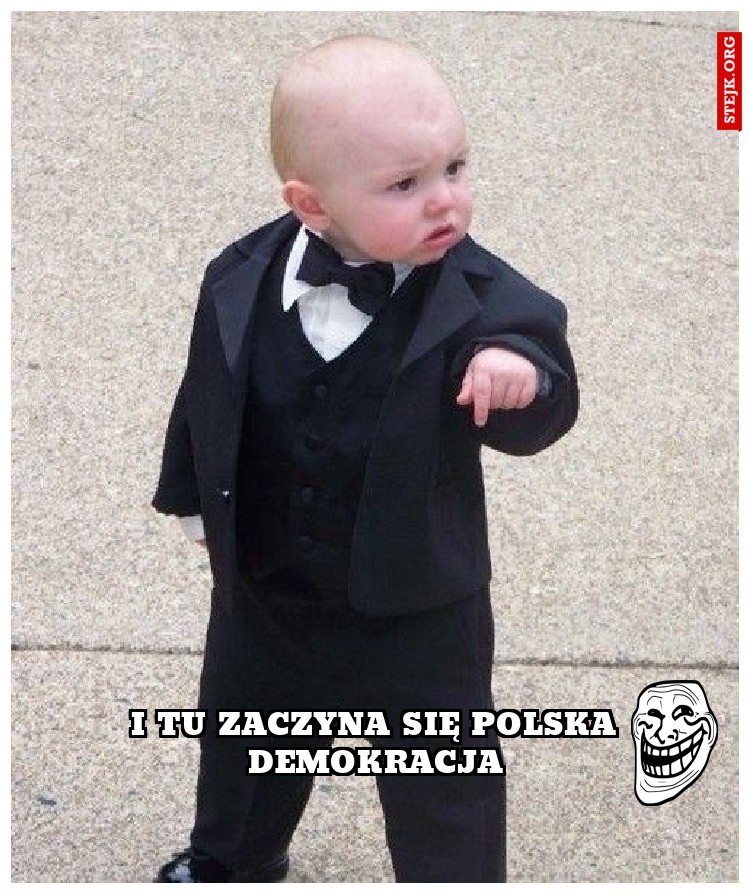 i tu zaczyna się polska demokracja