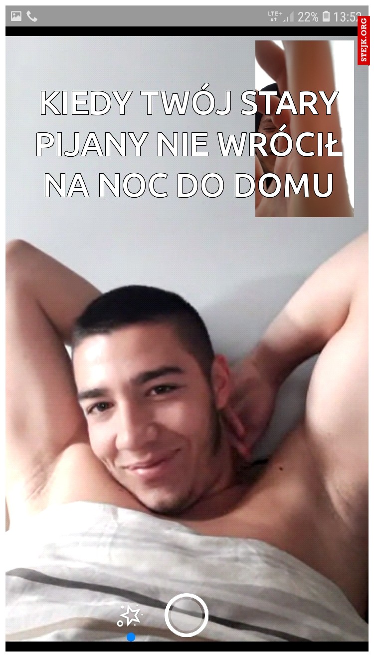 KIEDY TWÓJ STARY PIJANY NIE WRÓCIŁ NA NOC DO DOMU