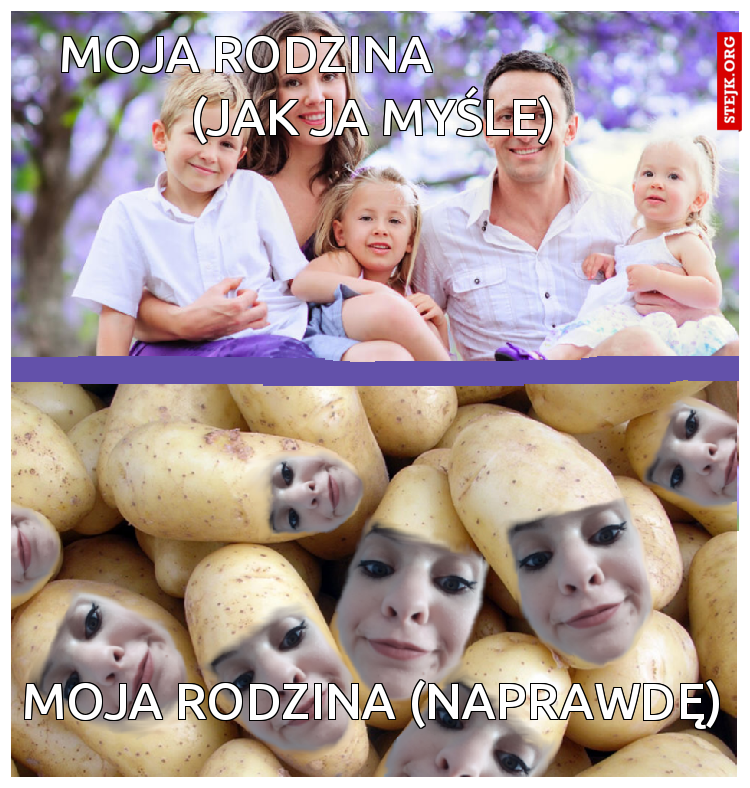 MOJA RODZINA                       (jak ja myśle)