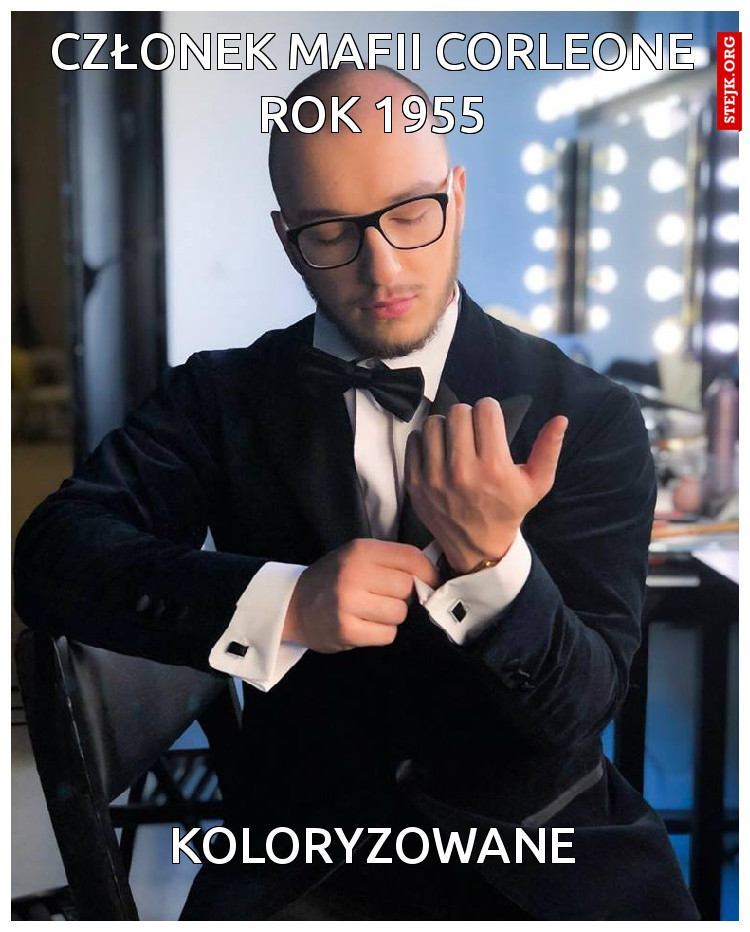 Członek mafii corleone rok 1955