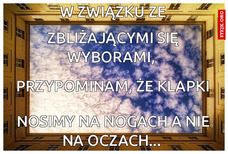 W związku ze