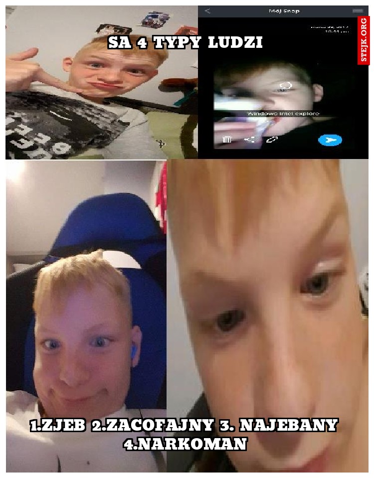 Sa 4 typy Ludzi