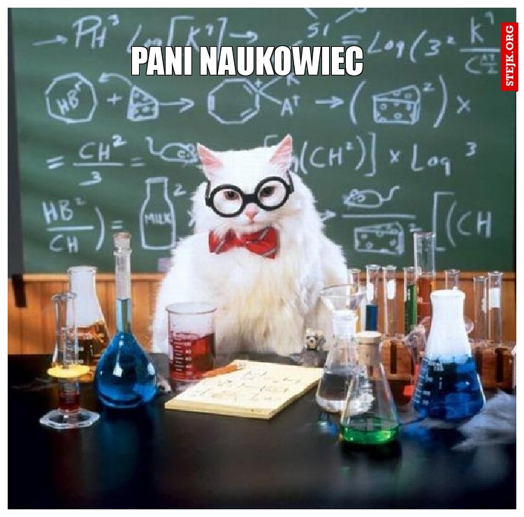 Pani naukowiec 