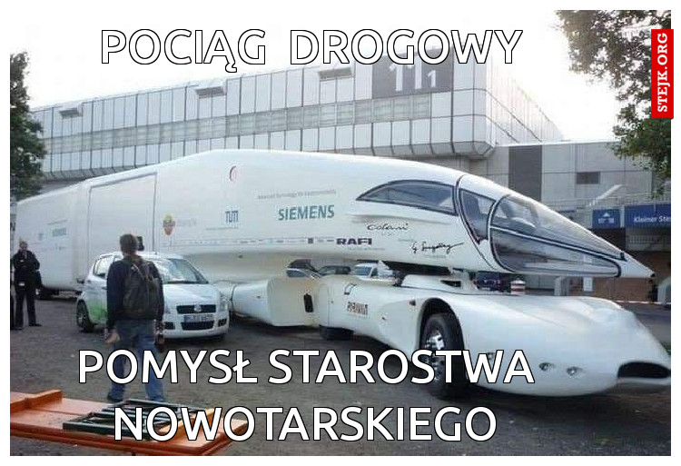 POCIĄG  DROGOWY