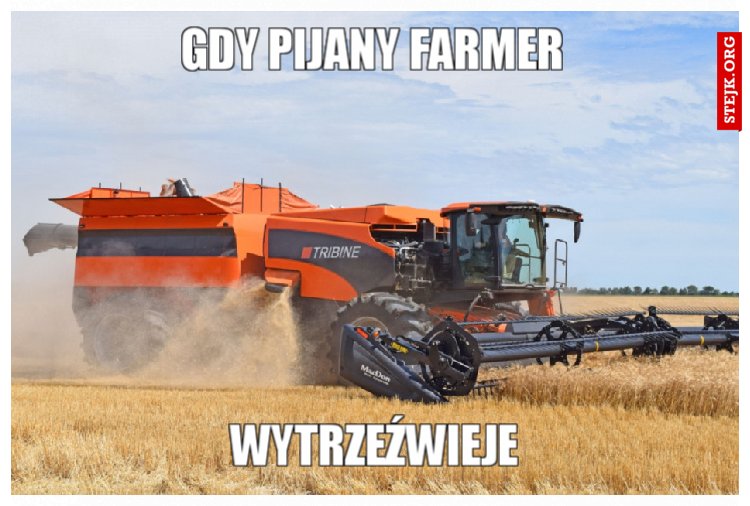gdy pijany farmer