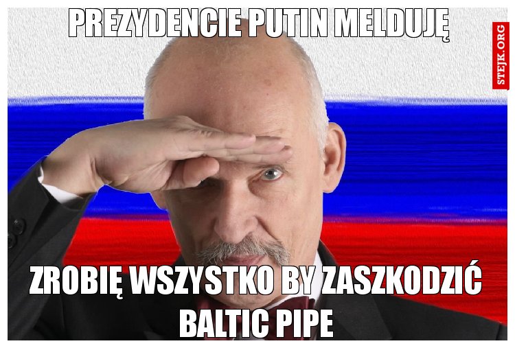 Prezydencie Putin melduję