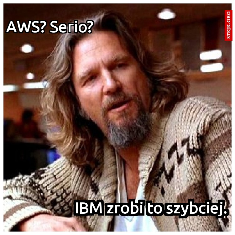 AWS? Serio?