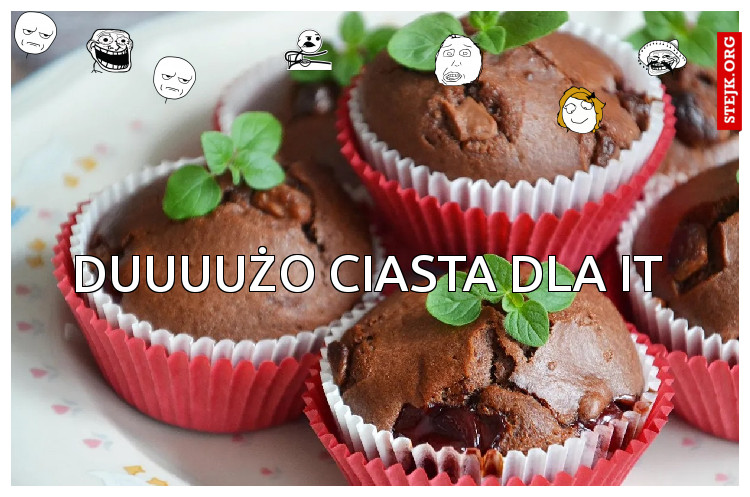 DUUUUżo CIasta dla IT 