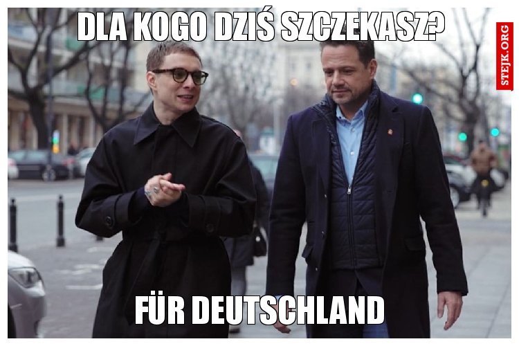 Dla kogo dziś szczekasz Rafałku?