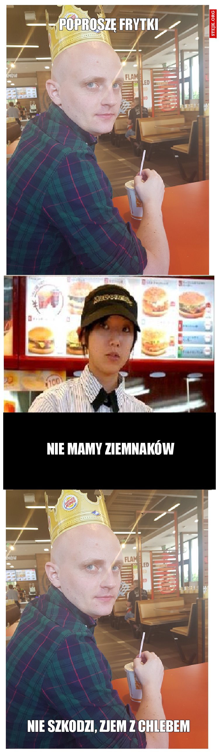 POPROSZĘ FRYTKI