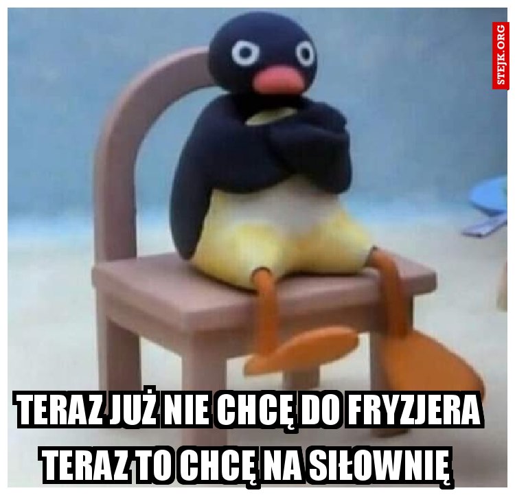 Teraz już nie chcę do fryzjera