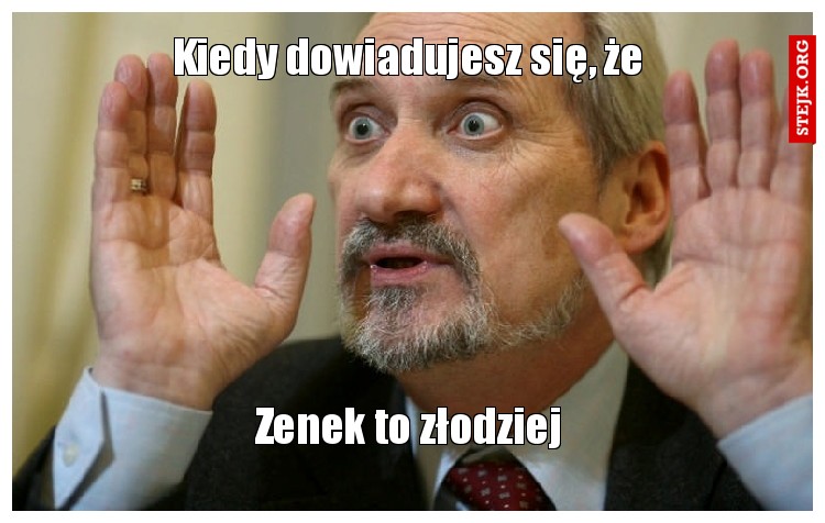 Kiedy dowiadujesz się, że