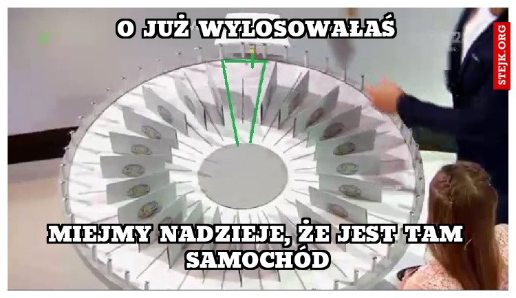 O już wylosowałaś
