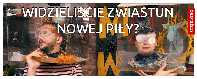Widzieliście zwiastun nowej piły?